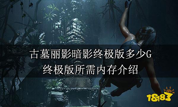 古墓丽影暗影终极版多少G 终极版所需内存介绍