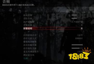 求生之路2怎么开启字幕 字幕开启方法分享