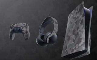PS5换装周边「深灰迷彩」10月新色开卖