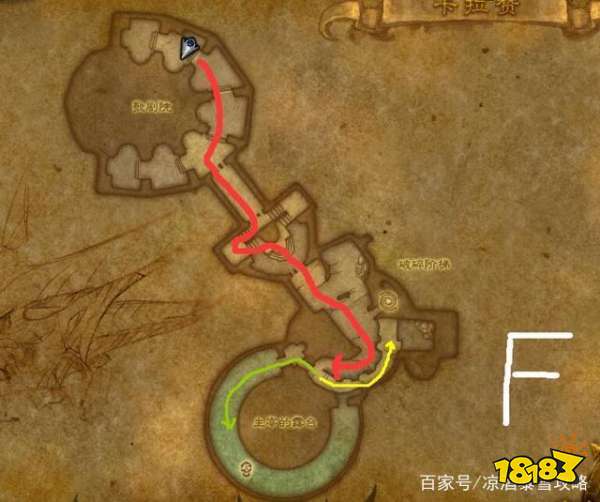 魔獸世界卡拉贊副本路線圖一覽 卡拉贊副本路線走法介紹