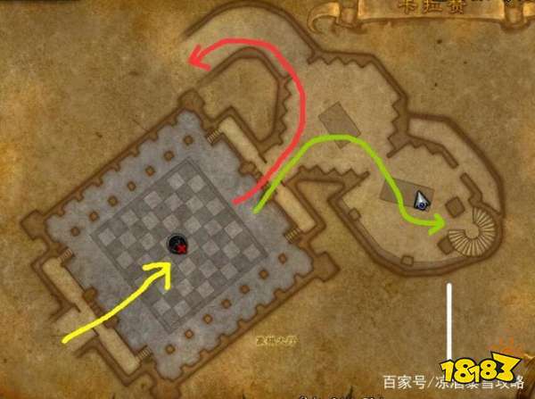 魔獸世界卡拉贊副本路線圖一覽 卡拉贊副本路線走法介紹