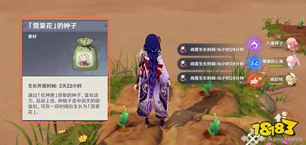 原神霓裳花散播图一览 霓裳花在哪集聚购买