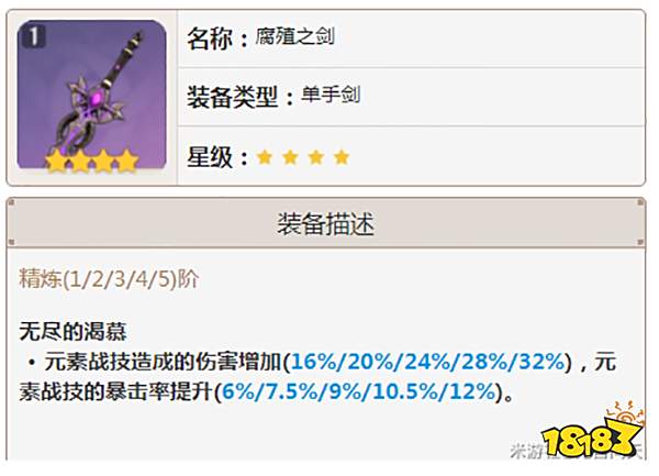 原神行秋武器推荐一览 行秋带什么武器好