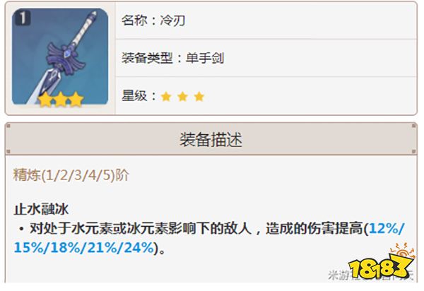 原神行秋武器推薦一覽 行秋帶什么武器好