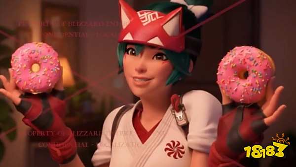 《守望先锋》“归来”新英雄CG泄露：可爱的绿发狐狸Kiriko