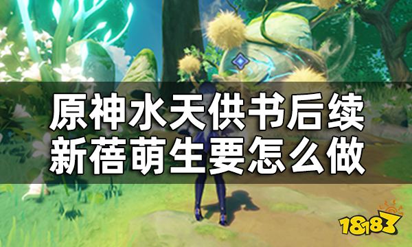 原神水天供书后续隐藏任务攻略 水天供书后续新蓓萌生要怎么做