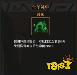 枪火重生亡羊补牢有什么用 枪火重生亡羊补牢搭配推荐