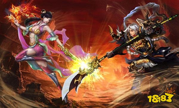 传世神途在哪下载?《八职业传世神途》boss随便推,一地光柱!