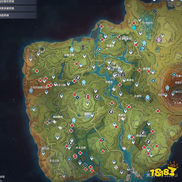 原神须弥奇馈宝箱全收集 须弥奇馈宝箱都在哪