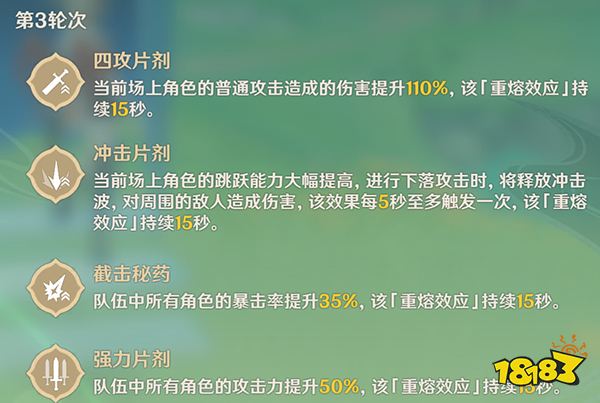 原神片剂深研第四关攻略 片剂深研第四天要怎么过