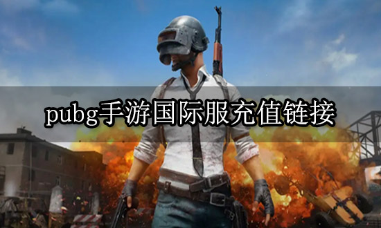 pubg手游国际服充值链接 海外手游充值网站推荐