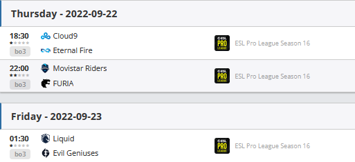CSGO EPLS16小组赛D组首日总结 EPLS16次日赛程介绍