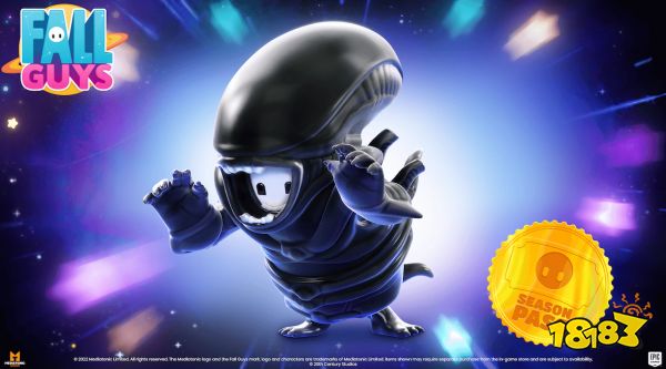 《糖豆人》X《异形》联动公开 “抱脸虫”皮肤两天后上线