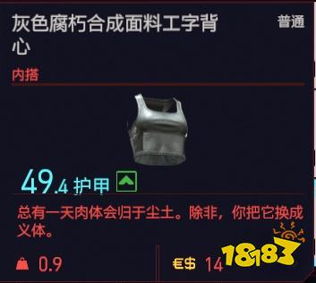 賽博朋克2077內搭服裝有哪些 全內搭服裝一覽