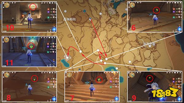 原神3.1版本草神瞳位置一览 草神瞳采集路线图文全览