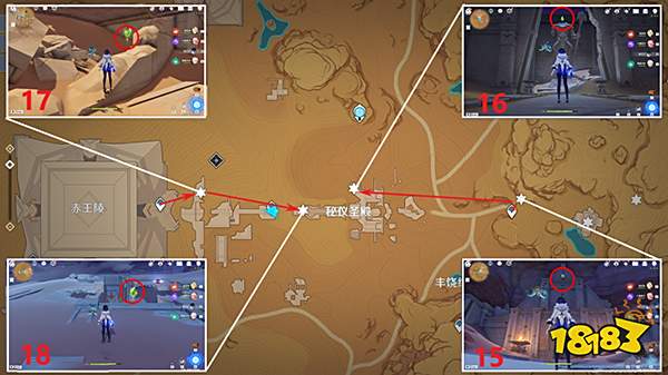 原神3.1版本草神瞳位置一览 草神瞳采集路线图文全览