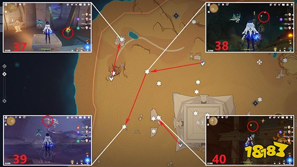 原神3.1版本草神瞳位置一览 草神瞳采集路线图文全览