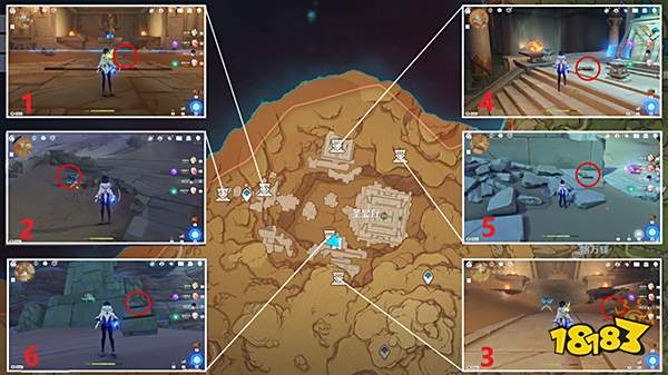 原神元能尖碑及其圣章石位置一览 元能尖碑所需的圣章石都在哪