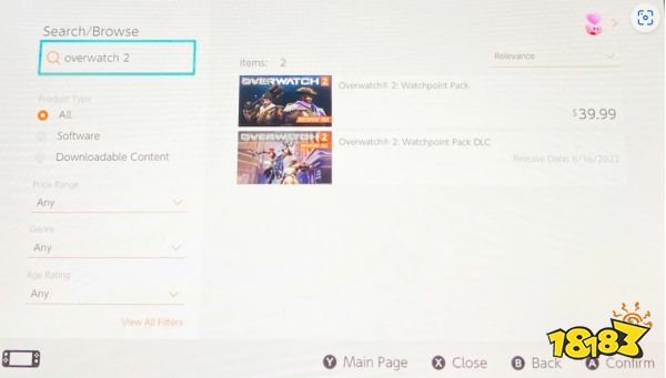 守望先锋2switch商店怎么搜 守望先锋2switch商店下载方法介绍