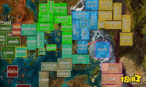 激战2林地瀑布怎么去 林地瀑布位置及路线一览