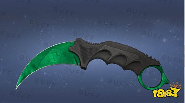 CSGO爪子刀綠寶石多少錢 爪子刀綠寶石價格介紹