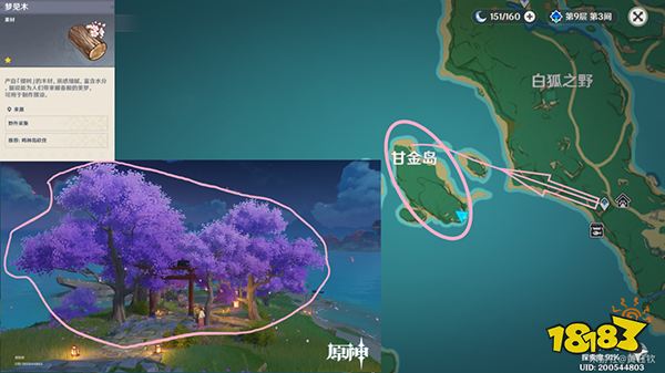 原神木材采集位置总览 不同种类的木头都在哪