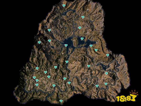 孤岛惊魂5全地图末日储备箱一览 全地图末日储备箱位置分享攻略