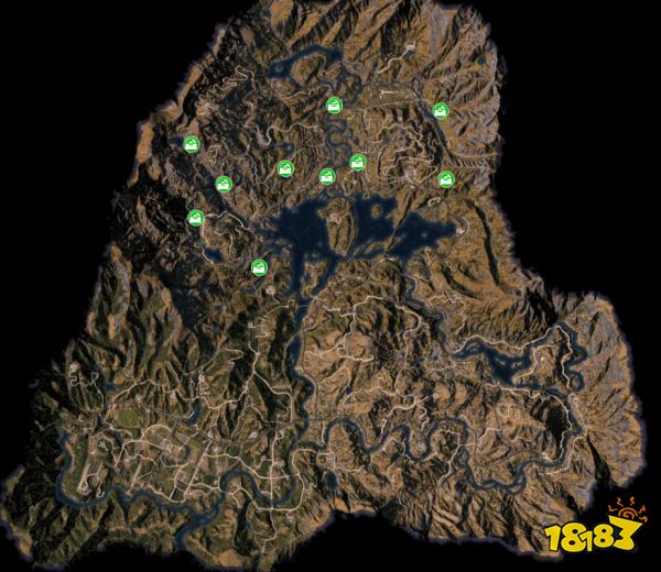 孤島驚魂5黑膠唱片全收集任務 全黑膠唱片箱地圖位置