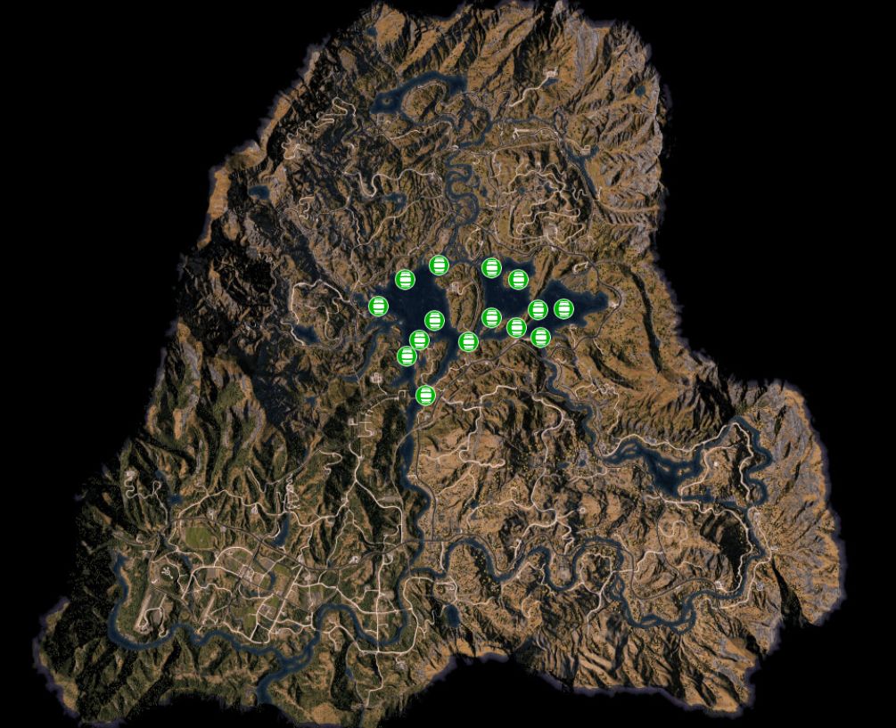 孤岛惊魂5威士忌全收集任务 全威士忌橡木桶地图位置