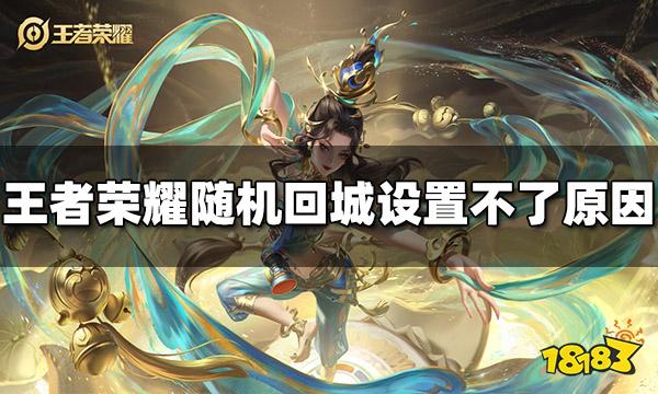 王者荣耀随机回城怎么设置不了 设置不了原因介绍