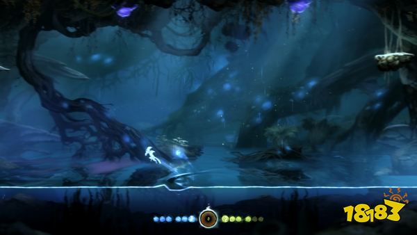 奥日与迷失森林怎么通过关卡水之脉1 任关卡水之脉1攻略教程