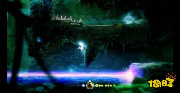 奥日与迷失森林怎么通过关卡水之脉4 任关卡水之脉4攻略教程