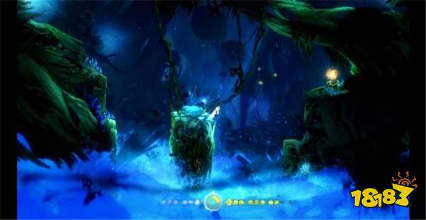 奥日与迷失森林怎么通过关卡水之元素4 任关卡水之元素4攻略教程