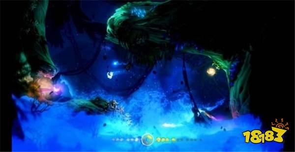 奥日与迷失森林怎么通过关卡水之元素4 任关卡水之元素4攻略教程