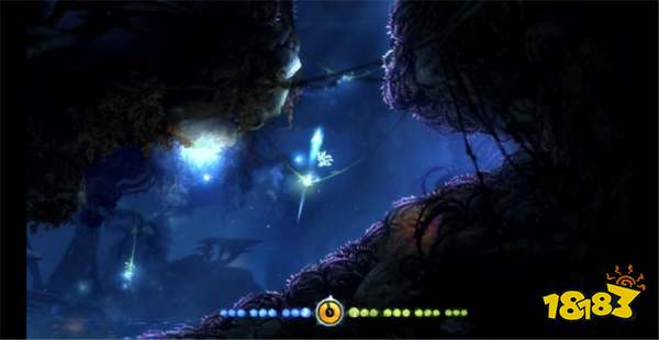 奥日与迷失森林怎么通过关卡氤氲灯笼1 任关卡氤氲灯笼1攻略教程