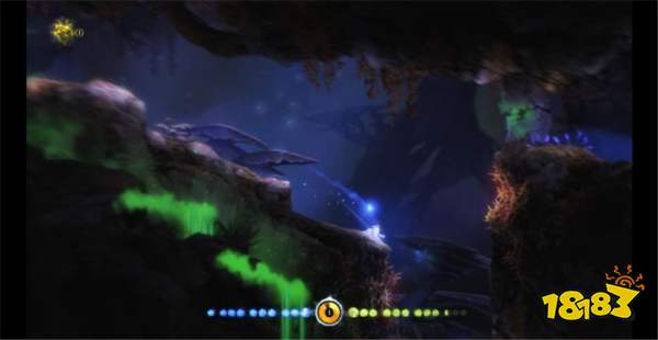 奥日与迷失森林怎么通过关卡风之元素1 任关卡风之元素1攻略教程