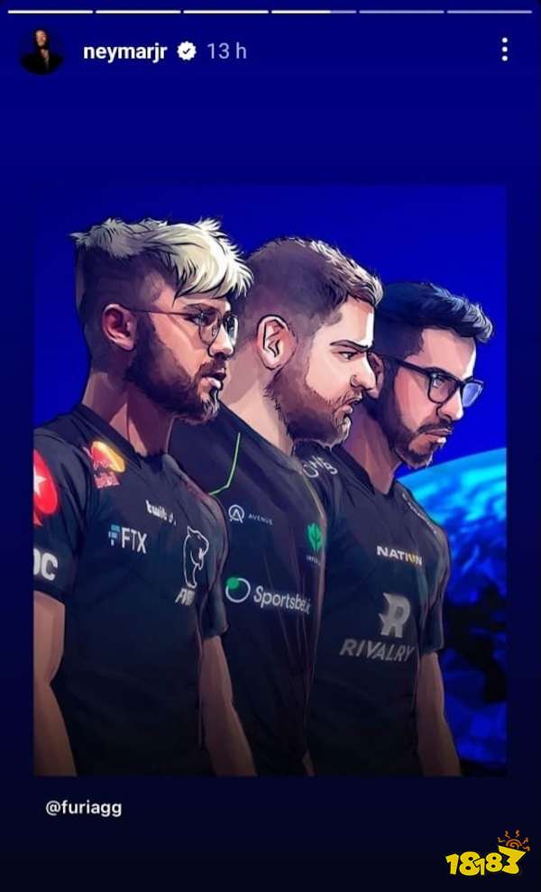 巴西隊伍晉級major 內馬爾向晉級Major的巴西戰隊致敬