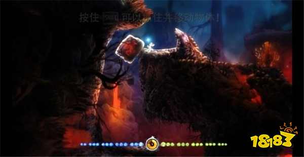 奥日与迷失森林怎么通过关卡暖之元素3 任关卡暖之元素3攻略教程