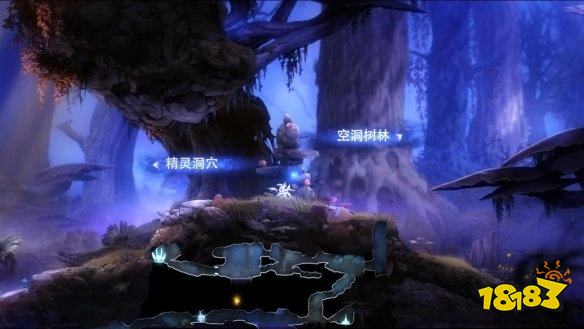 奧日與迷失森林任務找到精靈之樹2 任務找到精靈之樹2攻略教程
