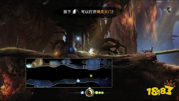 奧日與迷失森林任務找到精靈之樹2 任務找到精靈之樹2攻略教程