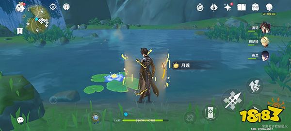 原神月莲位置分布一览 月莲超轻松采集路线一览