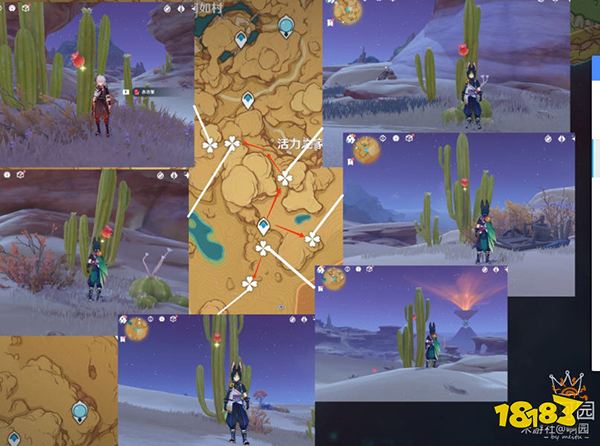 原神赤念果采集路线一览 赤念果地图位置分布图