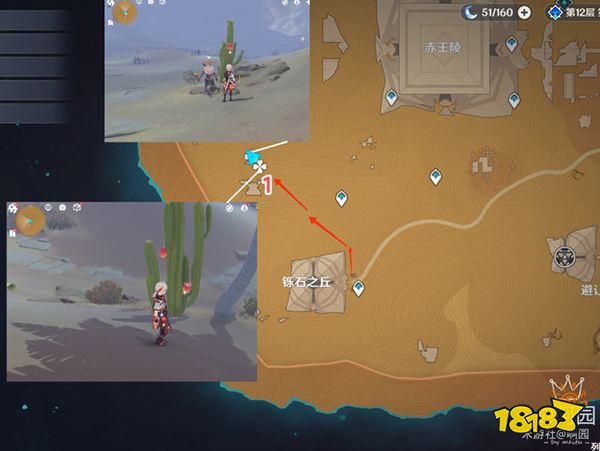 原神赤念果采集路线一览 赤念果地图位置分布图