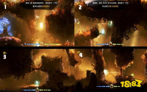 奧日與迷失森林哀傷小徑任務4 拿回太陽石任務4