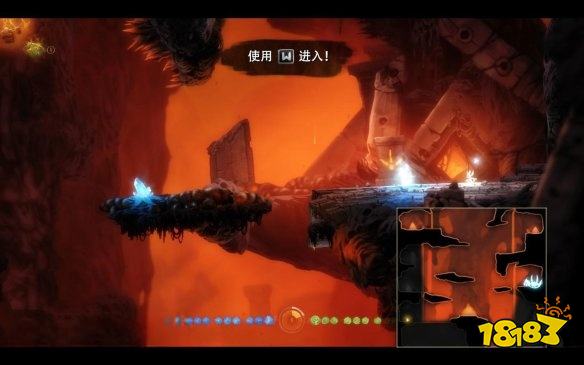 奧日與迷失森林找到掘之山任務3 恢復掘之山任務3