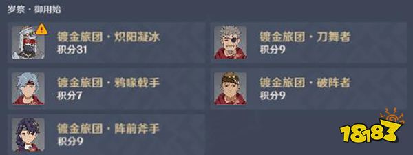 原神百人一揆第四关3.1版本攻略 百人一揆幸福的红手帕关卡打法一览