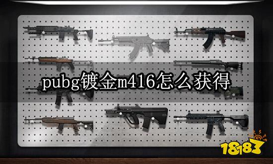 pubg镀金m416怎么获得 绝版金属电镀套装购买方法