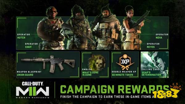 《使命召唤19：现代战争2》可通过战役解锁多人模式奖励