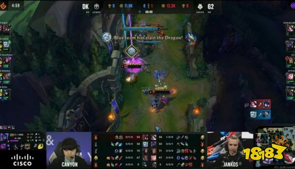 DK戰勝G2了嗎 lols12總決賽DKvsG2小組賽復盤