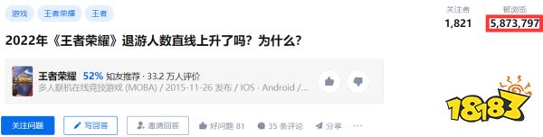 2022年，你身边的「王者荣耀」玩家变少了吗？